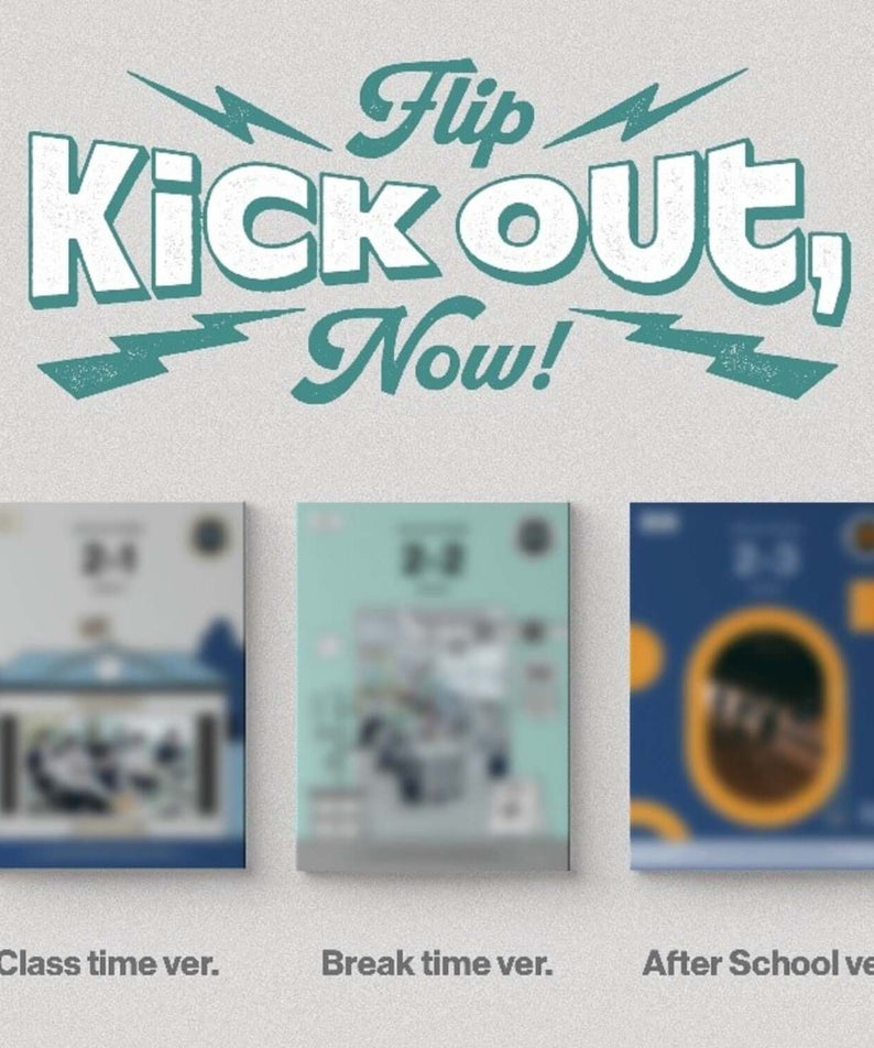 KICKFLIP - [Kick Out, Flip Now!] (Standard) (Random 1 of 3)  | Kool Seoul - Buy Kpop Albums Online