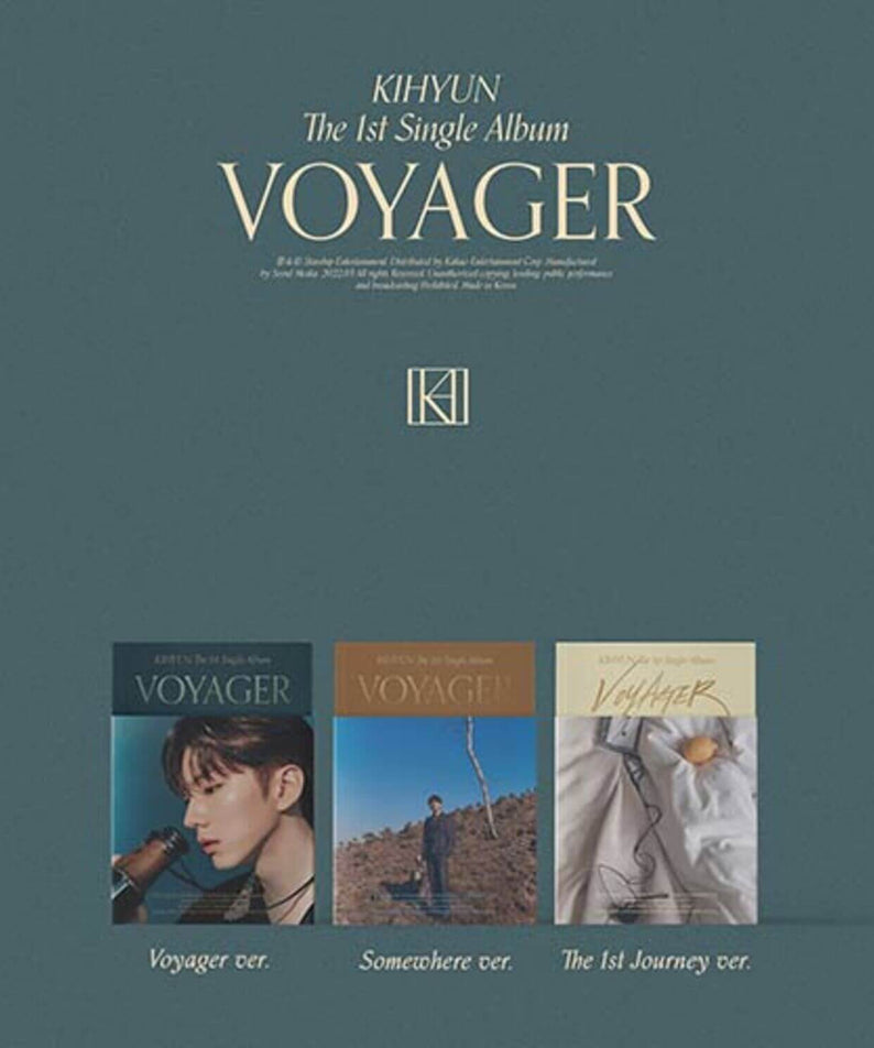 KIHYUN - 1st Album [VOYAGER] (Random) - Kpop Album | Kool Seoul - Buy Kpop Albums Online