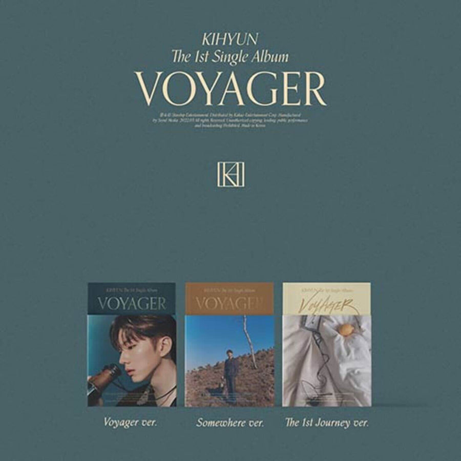 Kihyun - 1st Album [Voyager] (Random) - Kpop Album