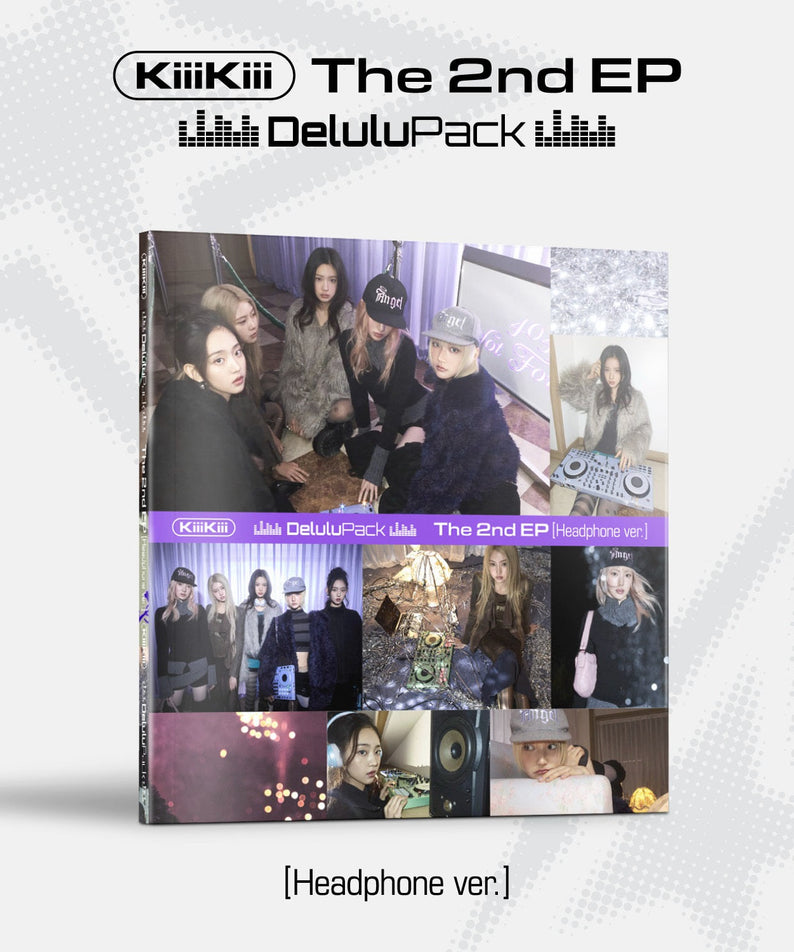 KIIIKIII - The 2nd EP [Delulu Pack] (Headphone. Version) - K | Kool Seoul - Buy Kpop Albums Online