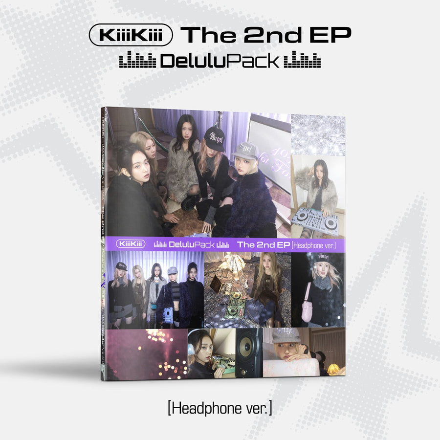 Kiiikiii - The 2nd Ep [Delulu Pack] (Headphone. Version) - Kpop Album