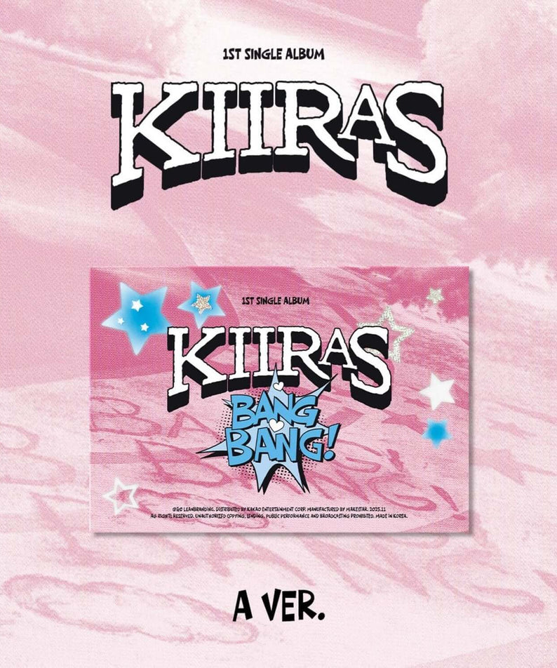 KIIRAS - 1st Album [BANG BANG!] (A ver.) (POCA) - Kpop Album | Kool Seoul - Buy Kpop Albums Online