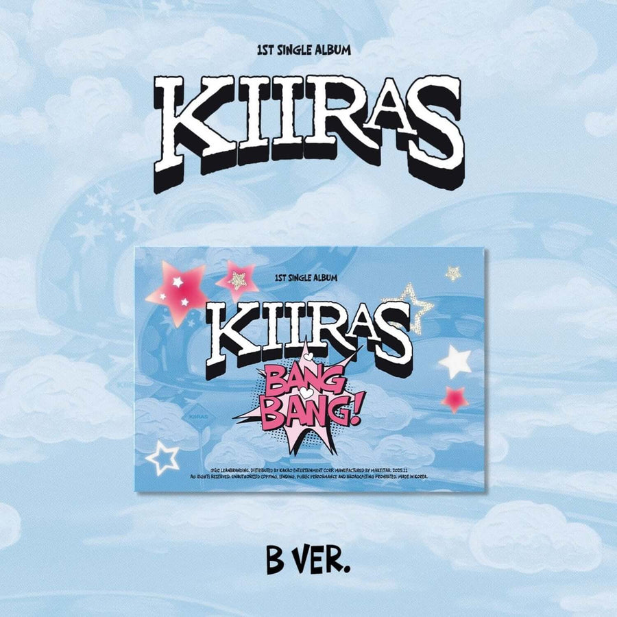 Kiiras - 1st Album [Bang Bang!] (B Ver.) (Poca) - Kpop Album