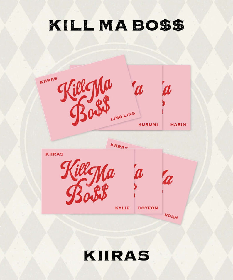 KIIRAS - 1st Album [KILL MA BO$$] (POCA) (Random 1 of 6) - K | Kool Seoul - Buy Kpop Albums Online