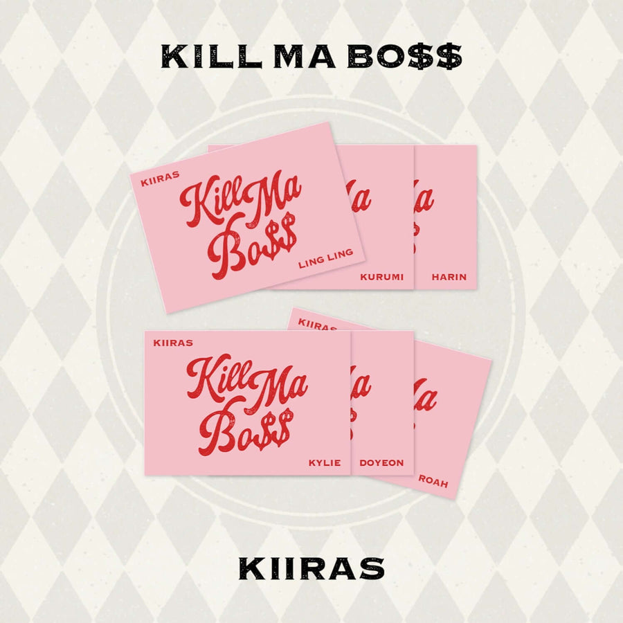 Kiiras - 1st Album [Kill Ma Bo$$] (Poca) (Random 1 Of 6) - Kpop Album