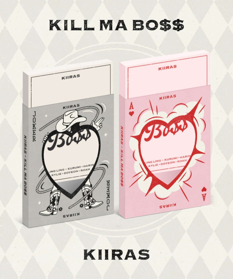 KIIRAS - 1st Album [KILL MA BO$$] (Set of 2) - Kpop Album | Kool Seoul - Buy Kpop Albums Online
