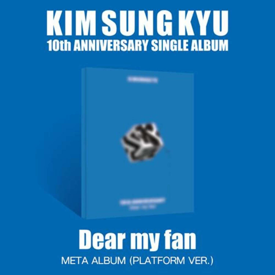 Kim Sunggyu - [Dear My Fan] (Meta) (Platform Ver.) - Kpop Album