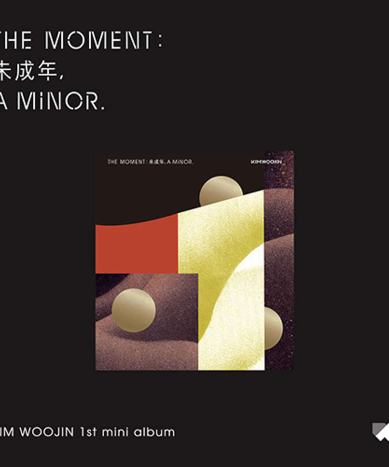 KIM WOOJIN - [The moment : 未成年, a minor.] (Version A) - Kpop | Kool Seoul - Buy Kpop Albums Online
