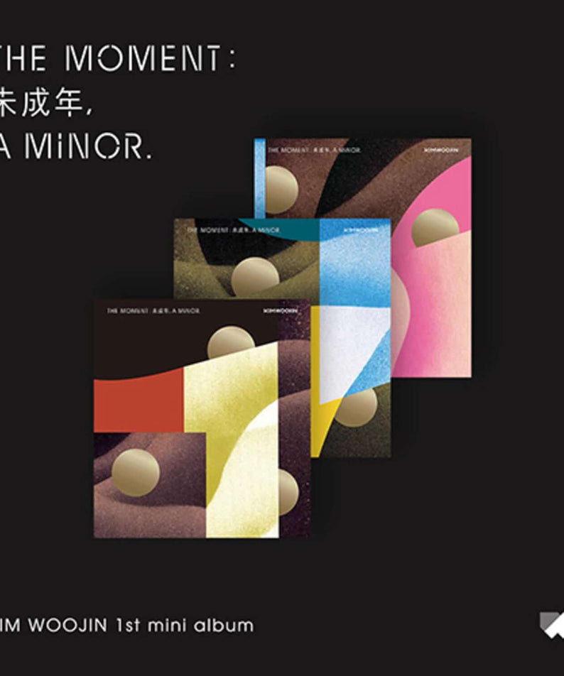KIM WOOJIN - [The moment : 未成年, a minor.] (Version SET) - Kp | Kool Seoul - Buy Kpop Albums Online
