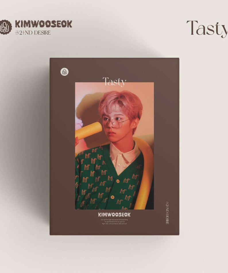 KIM WOOSEOK - 2ND DESIRE [TASTY] (cookie Ver.) - Kpop Album | Kool Seoul - Buy Kpop Albums Online