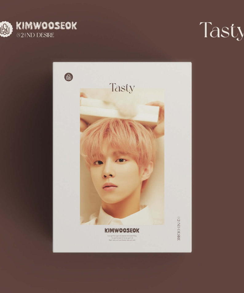 KIM WOOSEOK - 2ND DESIRE [TASTY] (cream Ver.) - Kpop Album | Kool Seoul - Buy Kpop Albums Online