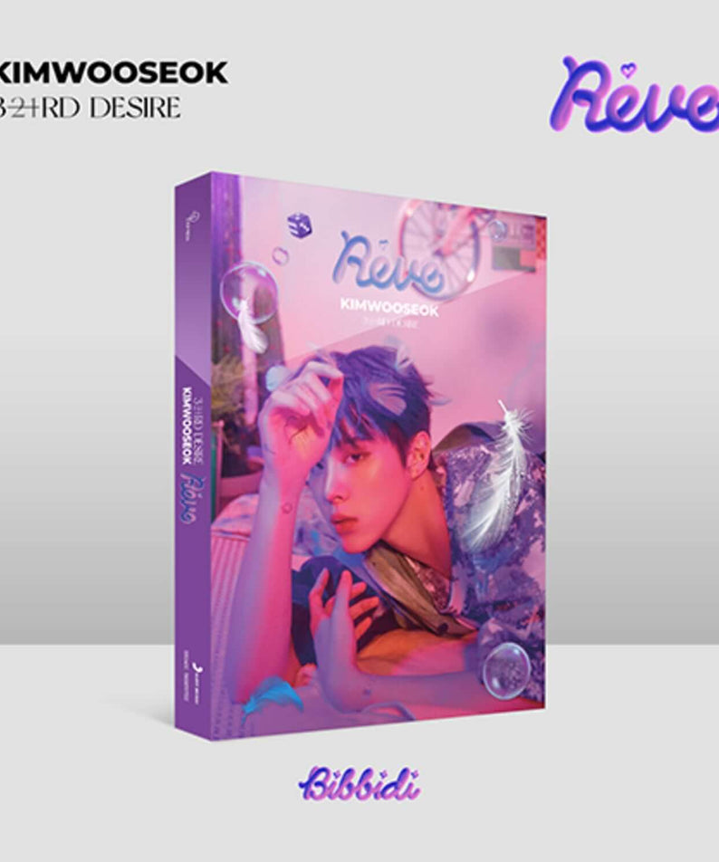 KIM WOOSEOK - 3RD DESIRE [Reve] Bibbidi ver. - Kpop Album | Kool Seoul - Buy Kpop Albums Online