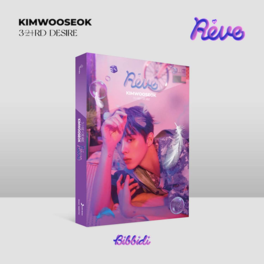 Kim Wooseok - 3rd Desire [Reve] Bibbidi Ver. - Kpop Album