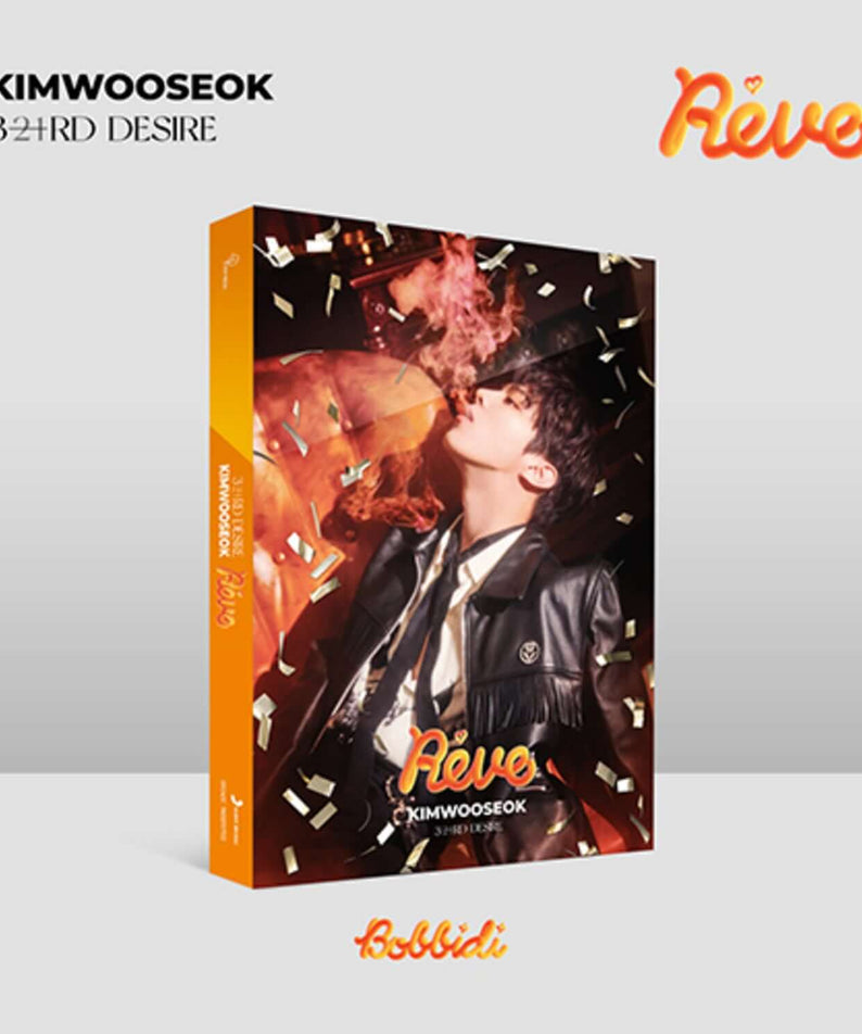 KIM WOOSEOK - 3RD DESIRE [Reve] Bobbidi ver. - Kpop Album | Kool Seoul - Buy Kpop Albums Online