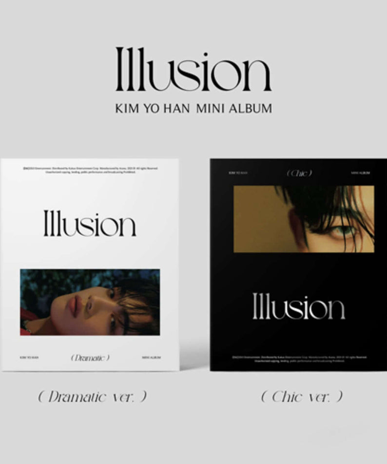 KIM YOHAN - 1st Album [Illusion] (SET) - Kpop Album | Kool Seoul - Buy Kpop Albums Online