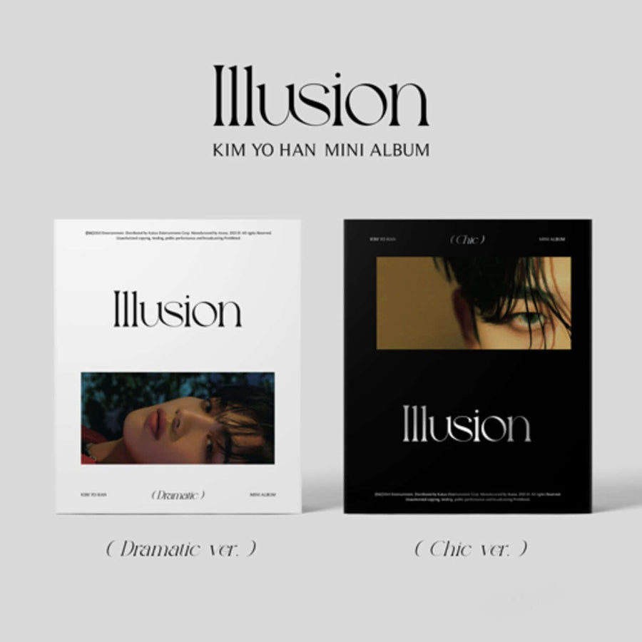 Kim Yohan - 1st Album [Illusion] (Set) - Kpop Album