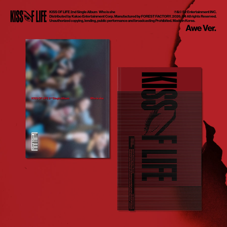 Kiss Of Life - 2nd Single Album [Who Is She] (Awe Ver.) - Kpop Album