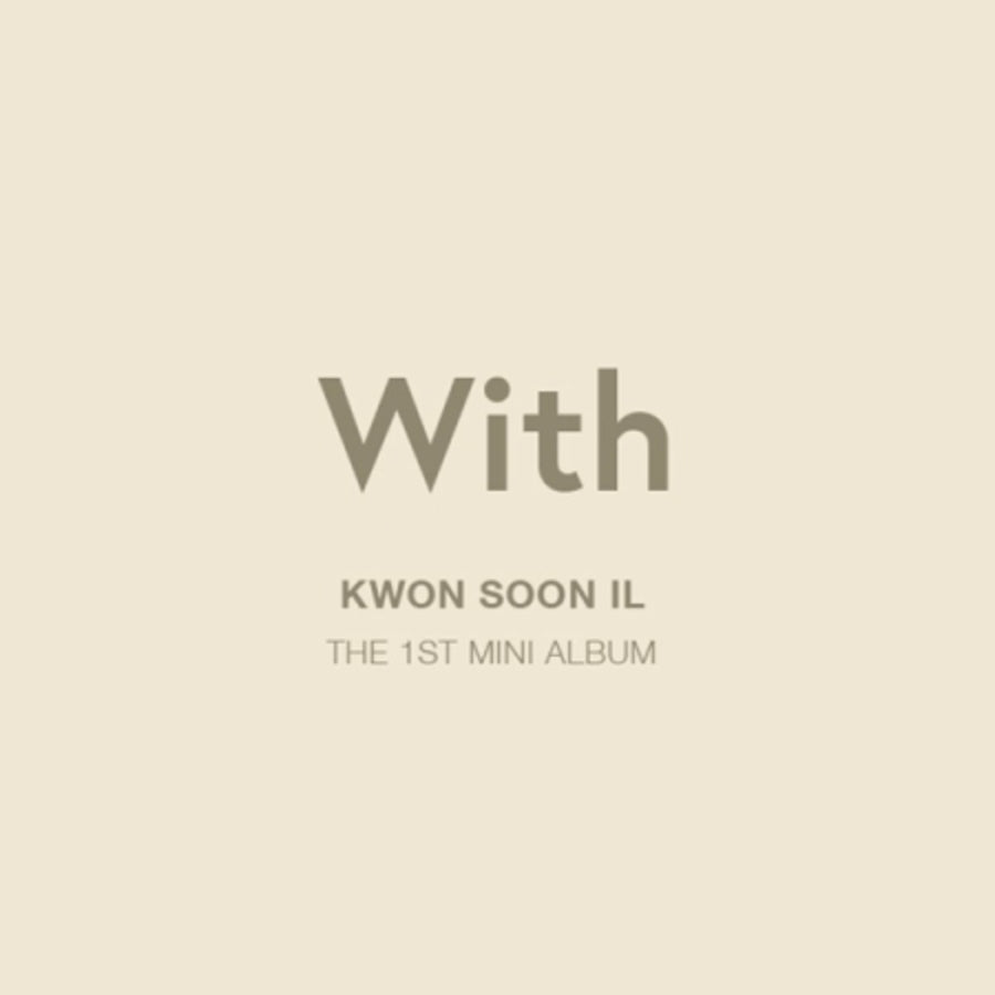 Kwon Sunil - With (1st ) - Kpop Album