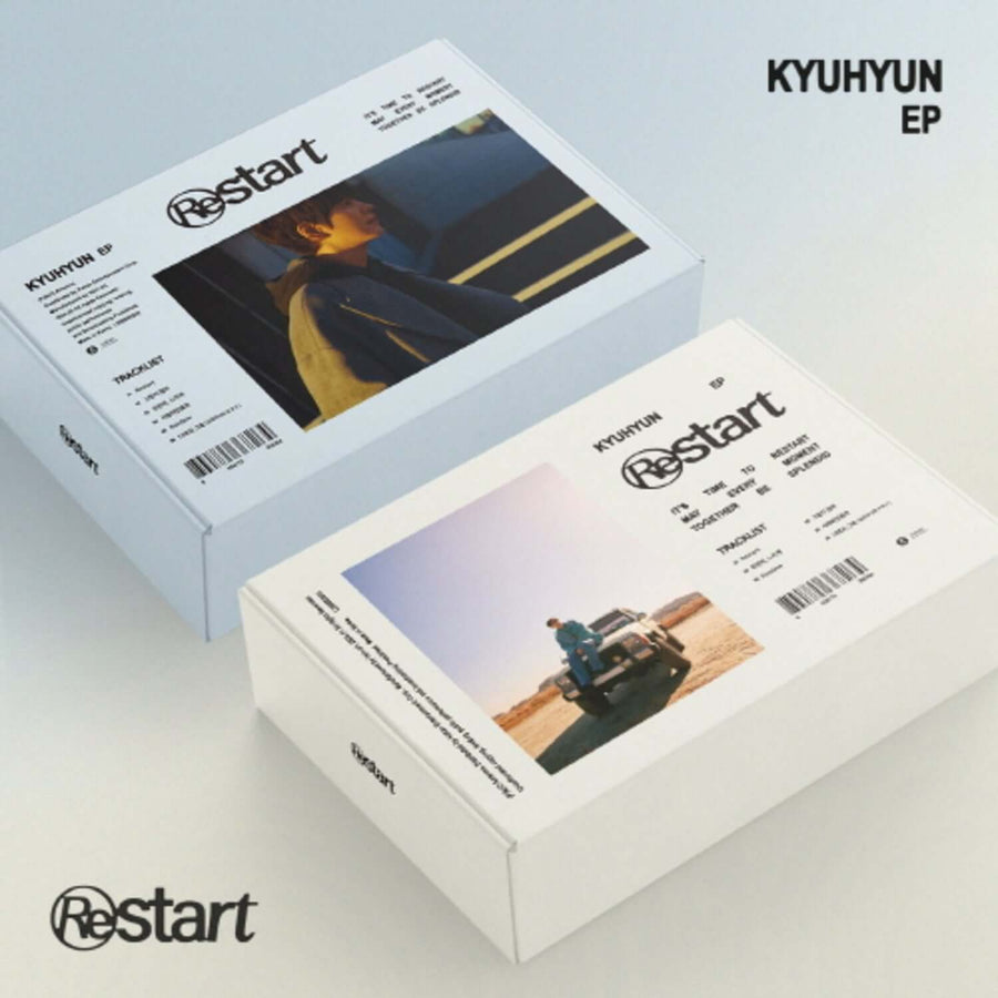 Kyuhyun - Ep [Restart] (Random 1 Of 2) - Kpop Album