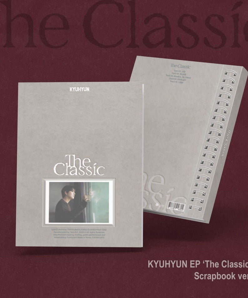 KYUHYUN - EP [The Classic] (Scrapbook ver.) - Kpop Album | Kool Seoul - Buy Kpop Albums Online