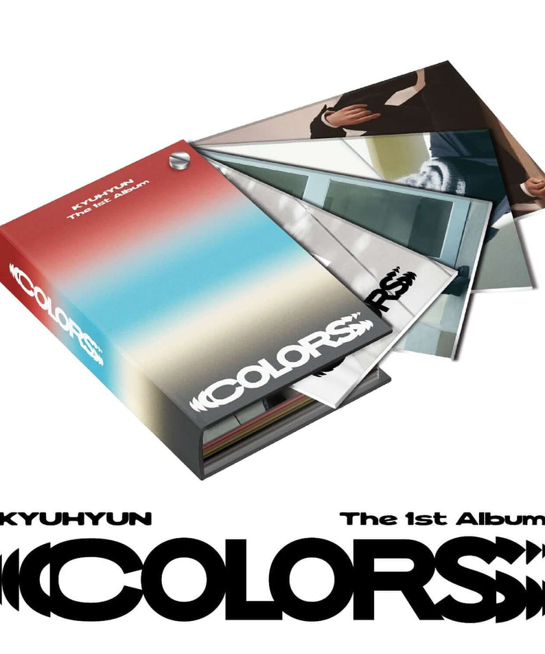 KYUHYUN - The 1st Album ‘COLORS’ [Color Swatch Book ver.] -  | Kool Seoul - Buy Kpop Albums Online