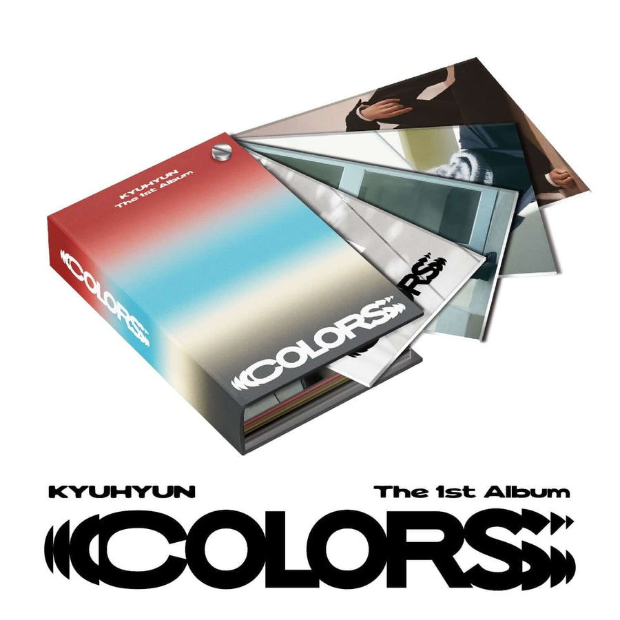 Kyuhyun - The 1st Album ‘Colors’ [Color Swatch Book Ver.] - Kpop Album