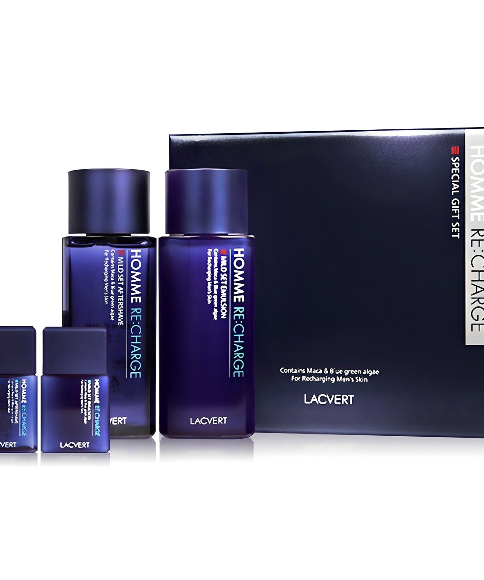LACVERT Men's Homme Rechage 2 Pieces Set - Gentleman Korea premium Korean men's skincare gift set