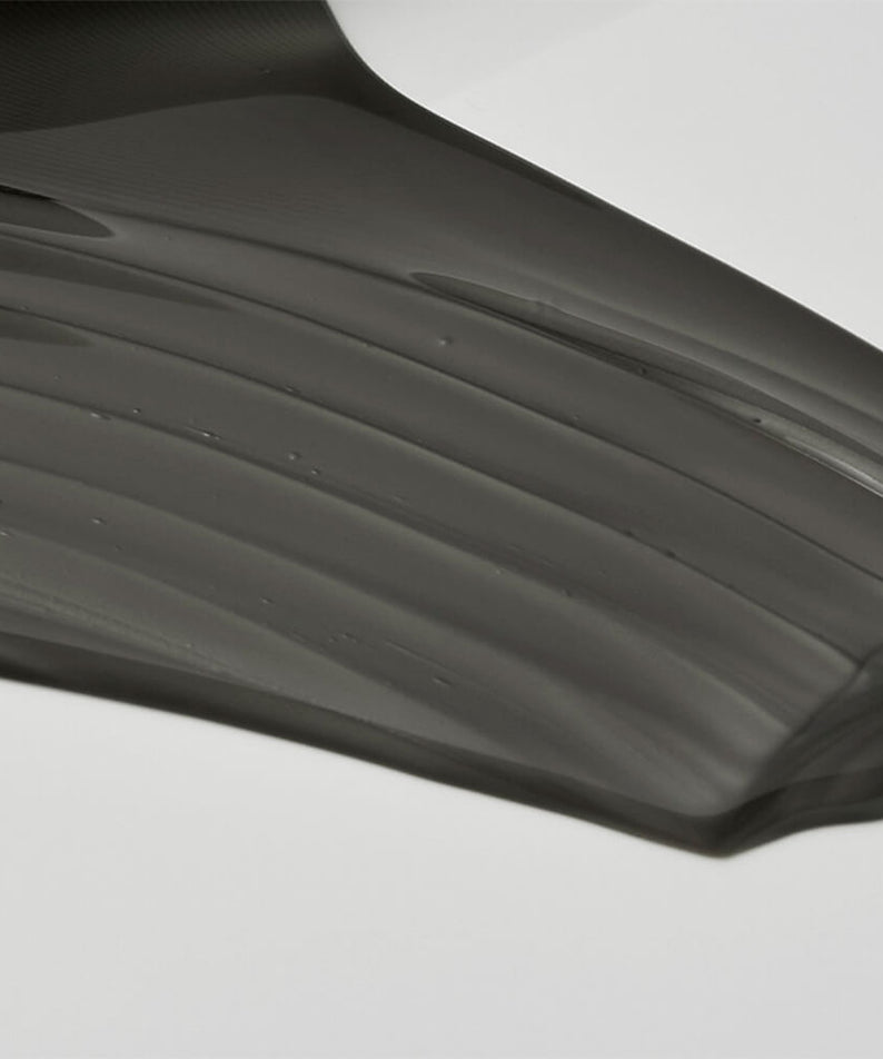 LADOR ASH Silver Shampoo 300ml close-up texture view