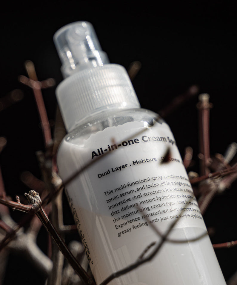 LAZY SOCIETY All-in-One Cream Spray 120ml by Gentleman Korea — Korean men’s skincare spray for easy daily moisturizing and grooming