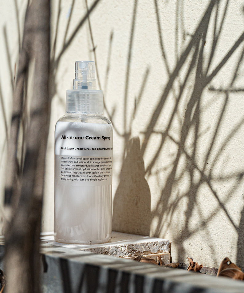 LAZY SOCIETY All-in-One Cream Spray 120ml by Gentleman Korea - Korean men’s skincare spray for effortless daily hydration and care