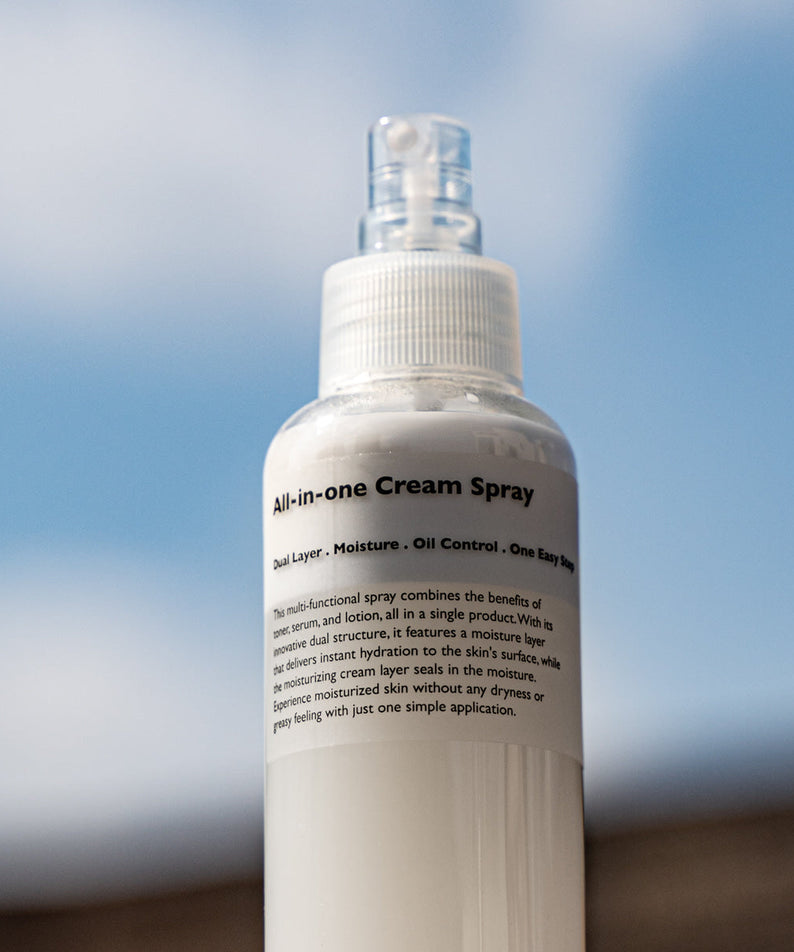 LAZY SOCIETY All-in-One Cream Spray 120ml - Gentleman Korea men's Korean skincare moisturizing cream spray for men