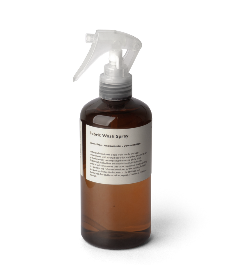 LAZY SOCIETY Fabric Fresh Spray 300ml - Gentleman Korea product image of brown spray bottle for fabric deodorizing and freshening
