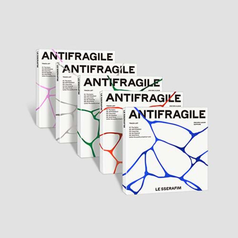 Le Sserafim - 2nd [Antifragile] (Compact Ver.) (Set Of 5) - Kpop Album