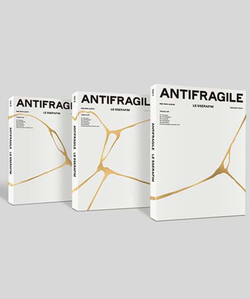 LE SSERAFIM - 2nd [ANTIFRAGILE] (Set of 3) - Kpop Album | Kool Seoul - Buy Kpop Albums Online