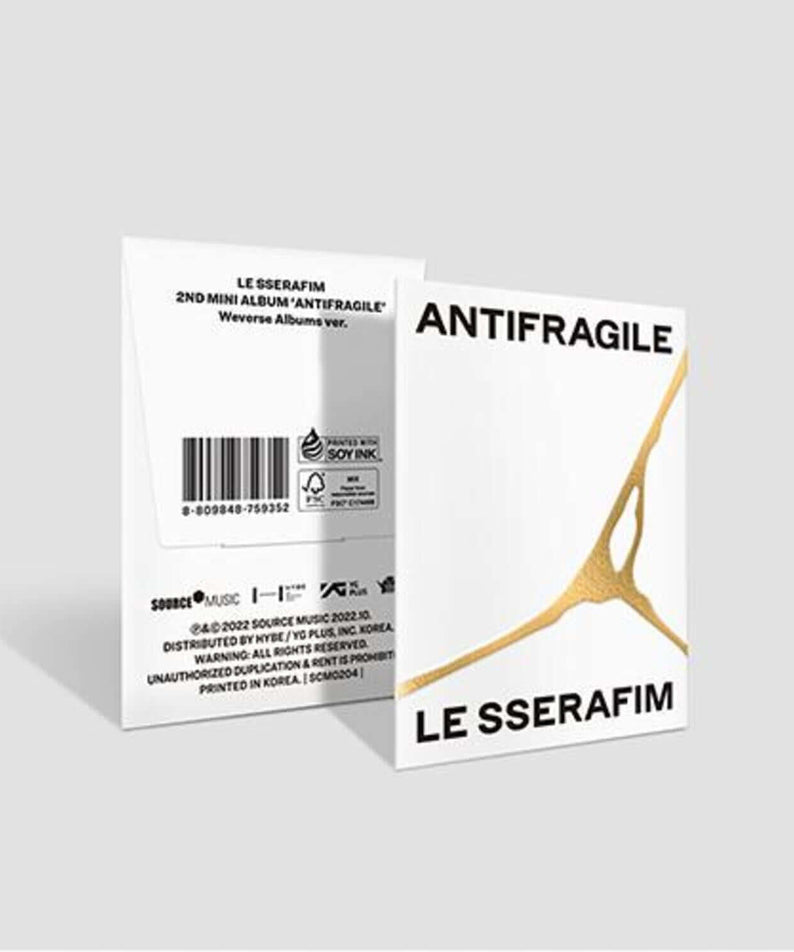 LE SSERAFIM - 2nd [ANTIFRAGILE] (Weverse Albums Ver.) - Kpop | Kool Seoul - Buy Kpop Albums Online