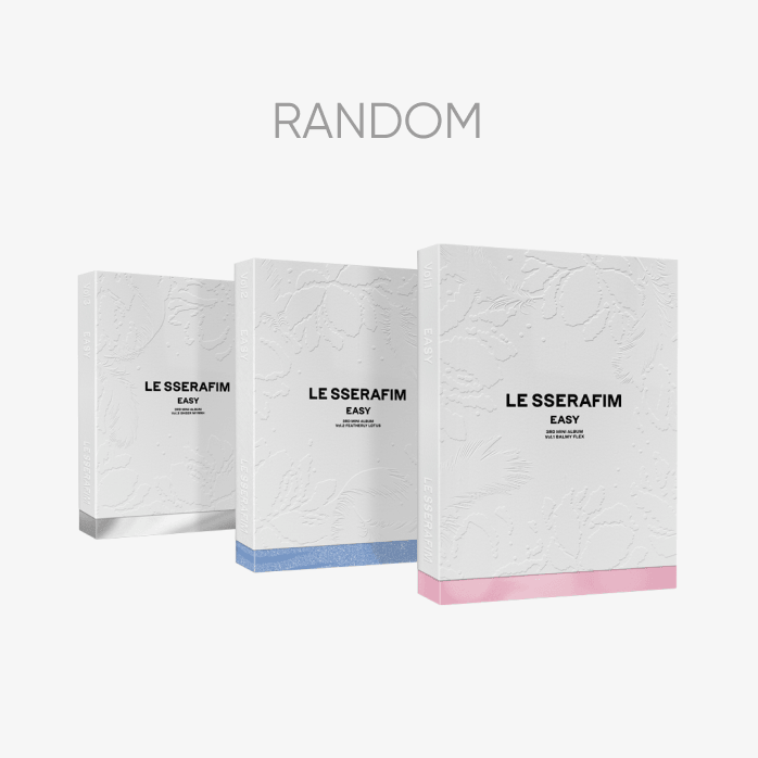 Le Sserafim 3rd Mini Album Easy (Random Ver.)