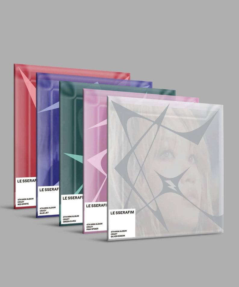LE SSERAFIM - 4th Mini Album 'CRAZY' (COMPACT ver.) (Random  | Kool Seoul - Buy Kpop Albums Online