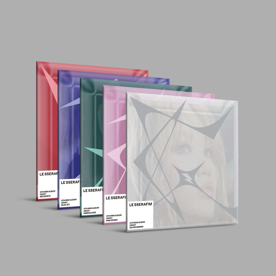 Le Sserafim - 4th Mini Album 'Crazy' (Compact Ver.) (Set Of 5) - Kpop Album