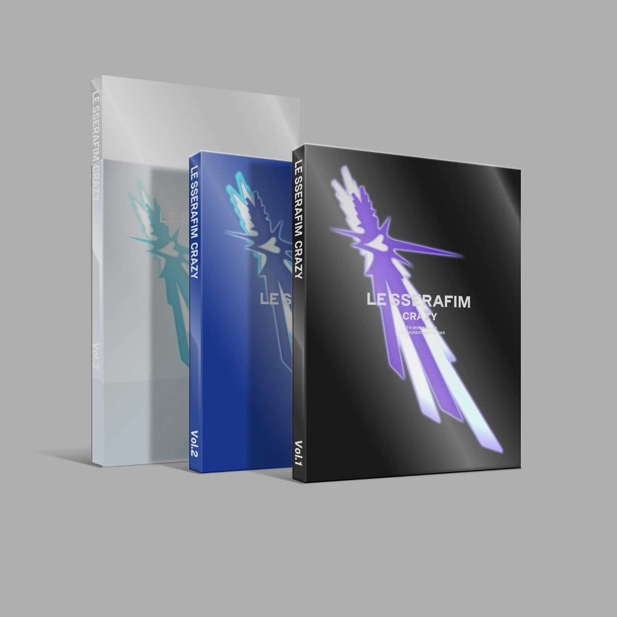 Le Sserafim - 4th Mini Album 'Crazy' (Random 1 Of 3) - Kpop Album