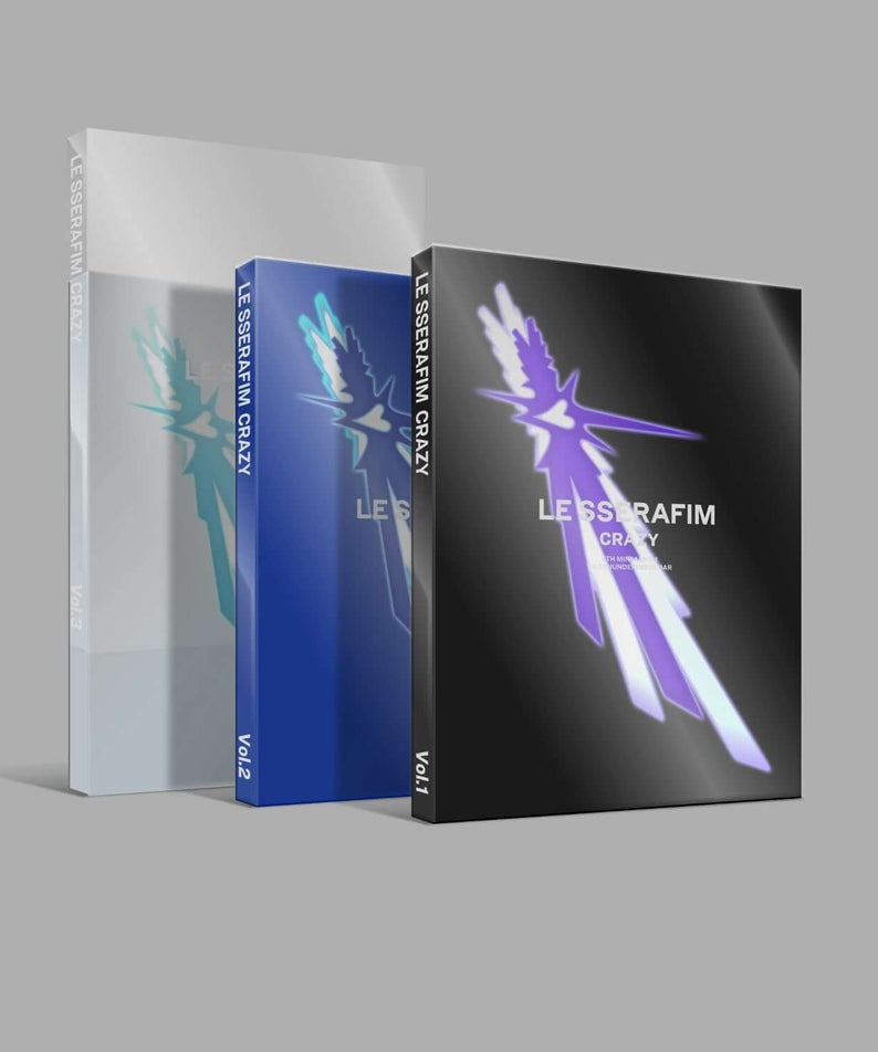 LE SSERAFIM - 4th Mini Album 'CRAZY' (Set of 3) - Kpop Album | Kool Seoul - Buy Kpop Albums Online