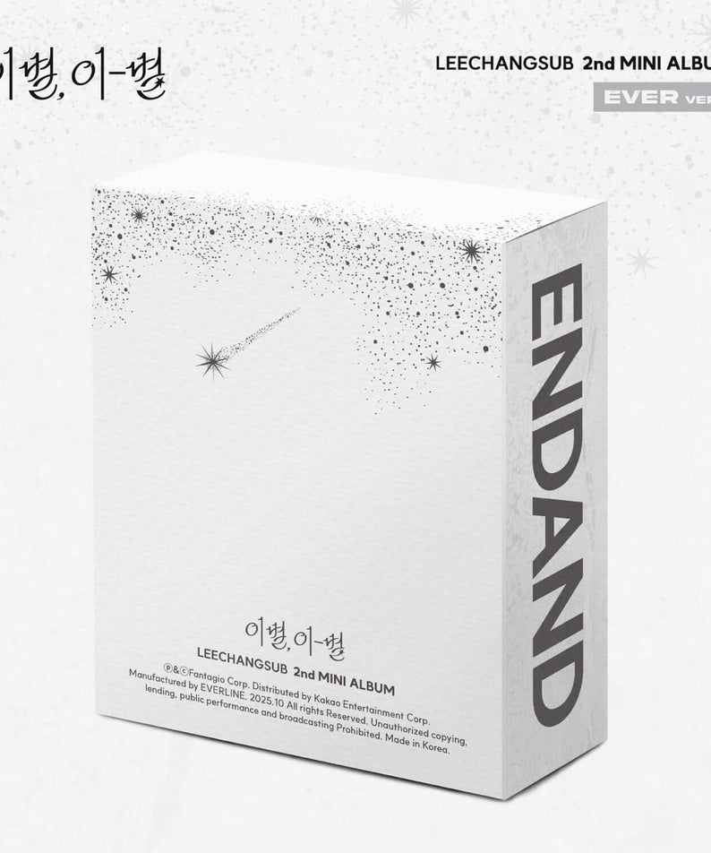 LEE CHANGSUB - 2nd Album [, -] (EVER ver.) - Kpop Album | Kool Seoul - Buy Kpop Albums Online