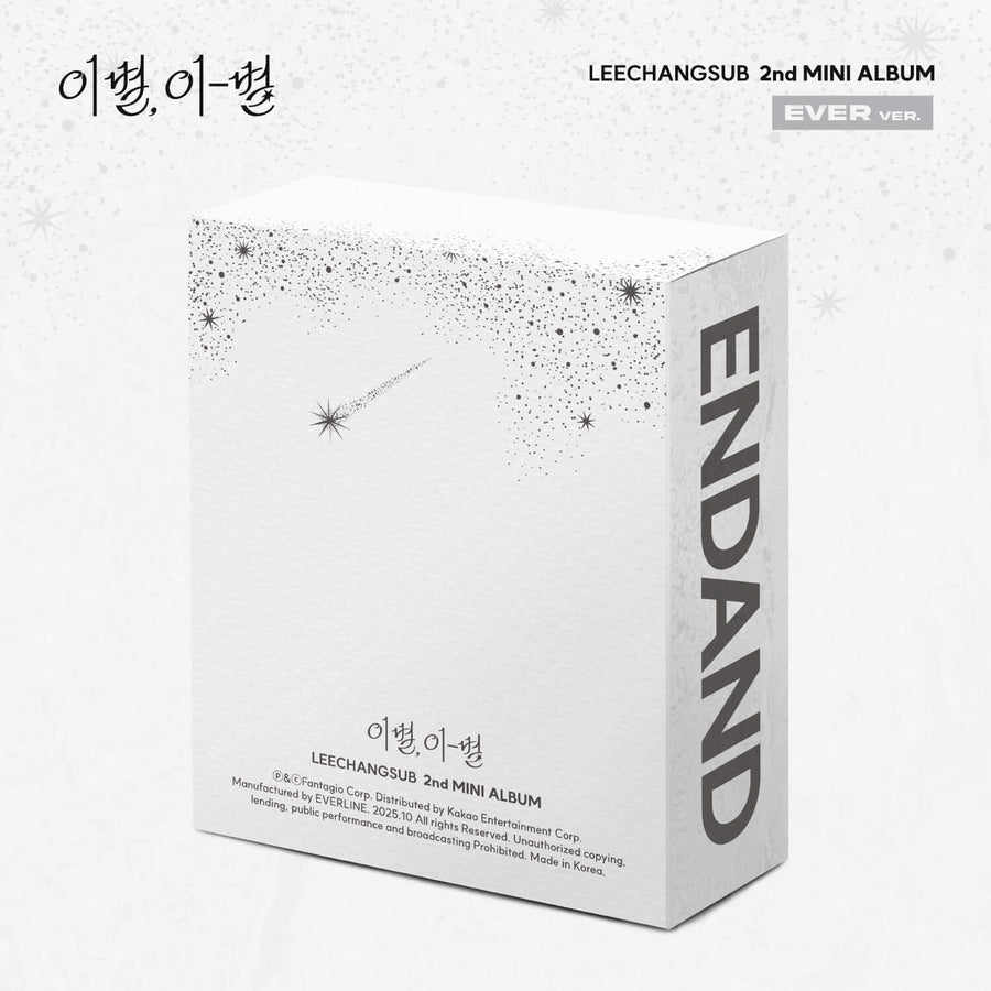 Lee Changsub - 2nd Album [, -] (Ever Ver.) - Kpop Album