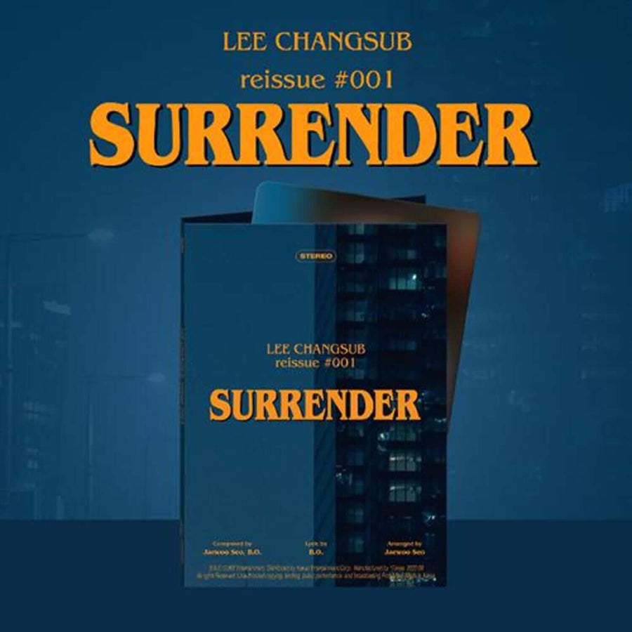 Lee Changsub - Reissue #001 [Surrender] (Platform Ver.) - Kpop Album