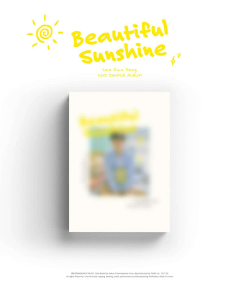 LEE EUNSANG - 2ND SINGLE ALBUM [Beautiful Sunshine] (Beautif | Kool Seoul - Buy Kpop Albums Online