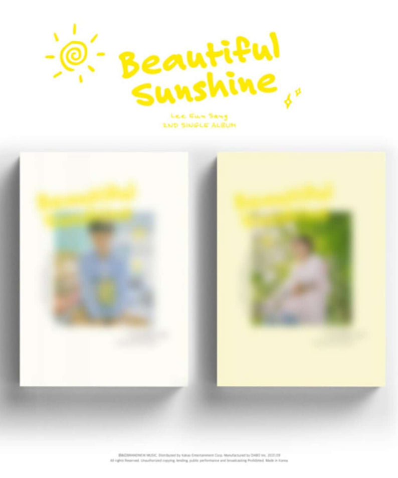 LEE EUNSANG - 2ND SINGLE ALBUM [Beautiful Sunshine] (Set Ver | Kool Seoul - Buy Kpop Albums Online