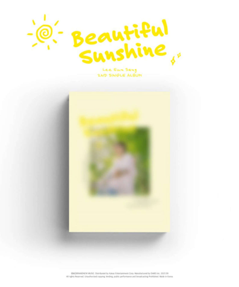 LEE EUNSANG - 2ND SINGLE ALBUM [Beautiful Sunshine] (Sunshin | Kool Seoul - Buy Kpop Albums Online