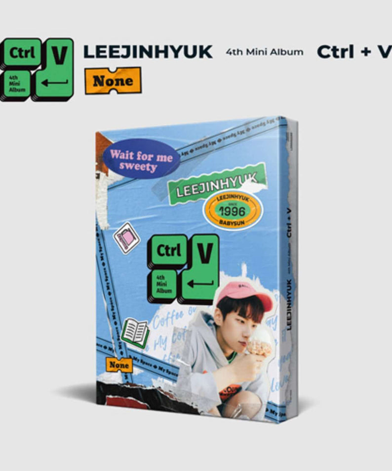 LEE JINHYUK - 4th Mini Album [Ctrl+V] (None ver.) - Kpop Alb | Kool Seoul - Buy Kpop Albums Online