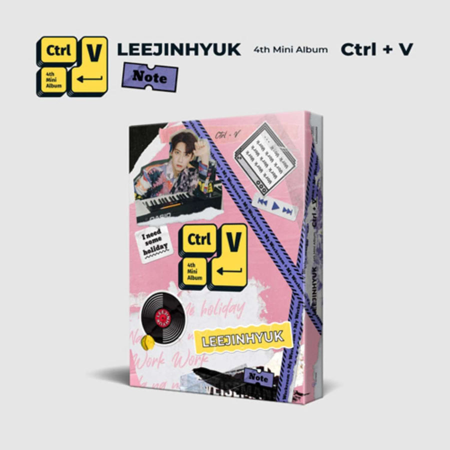 Lee Jinhyuk - 4th Mini Album [Ctrl+V] (Note Ver.) - Kpop Album