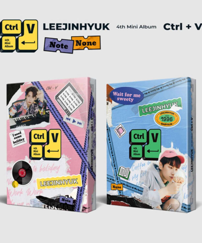 LEE JINHYUK - 4th Mini Album [Ctrl+V] (SET ver.) - Kpop Albu | Kool Seoul - Buy Kpop Albums Online