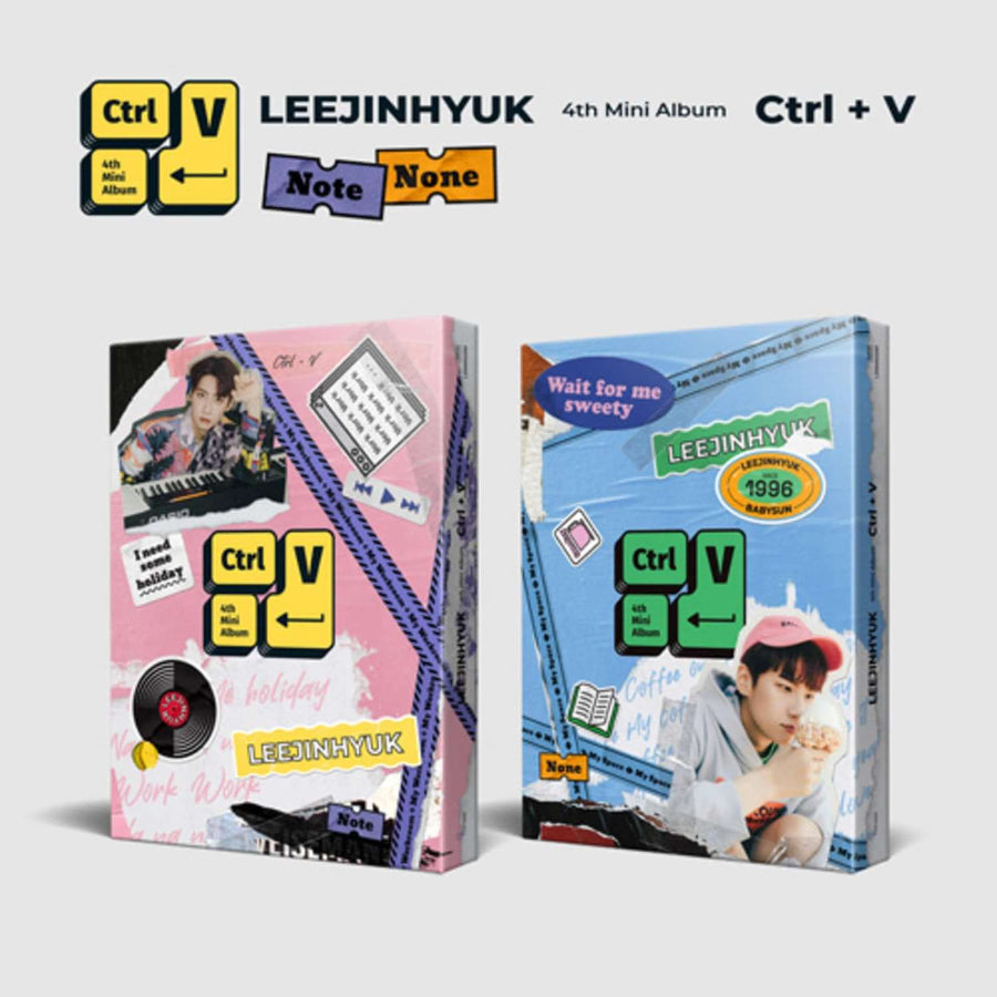 Lee Jinhyuk - 4th Mini Album [Ctrl+V] (Set Ver.) - Kpop Album